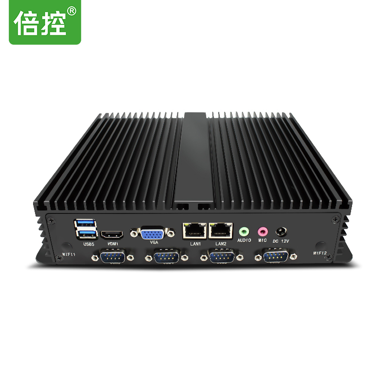 J1900工控機(jī)I3-3217U I5-4200U I7-4500U嵌入式多串口工控機(jī) 倍控linux windows電腦壁掛式